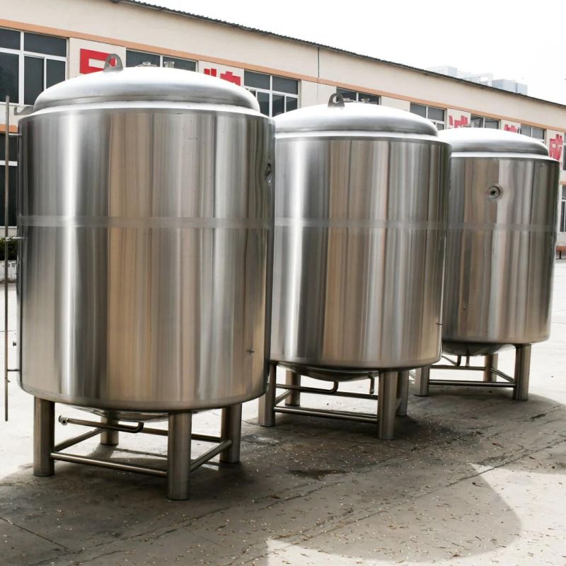 2000L Bright Tank Stainless Steel Pressure Tank