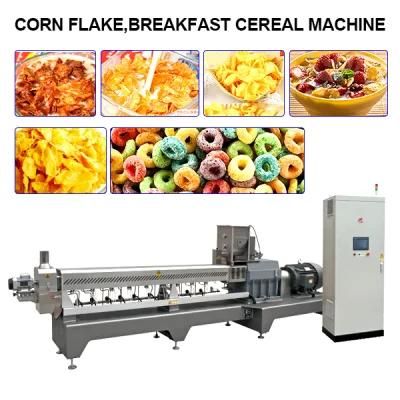 Chinese Cheap Automatic Commercial Instant Breakfast Cereal Corn Flakes Machine