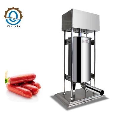 Factory Best Price 15L Automatic Sausage Stuffer Sausage Filler Sausage Filling Machine