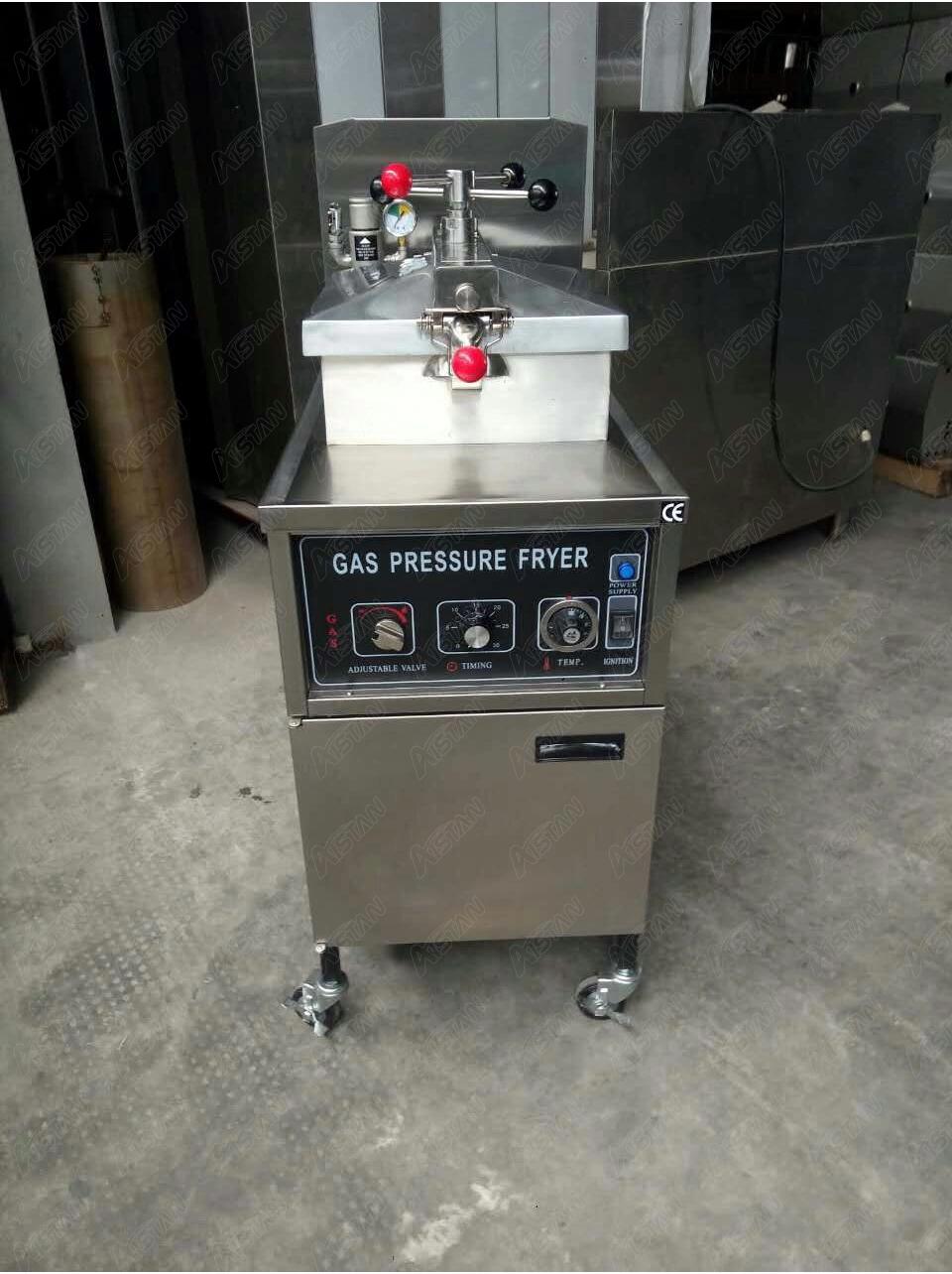 Mdxz25 Gas Commercial Chicken Pressure Fryer for Chickens with Manual Control Panel LPG Natural Gas