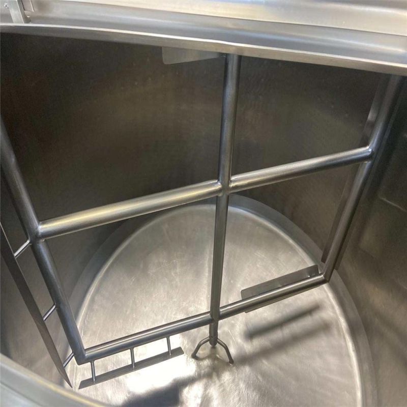 Stainless Steel Heating Mixing Fermentation Tank for Food Industry