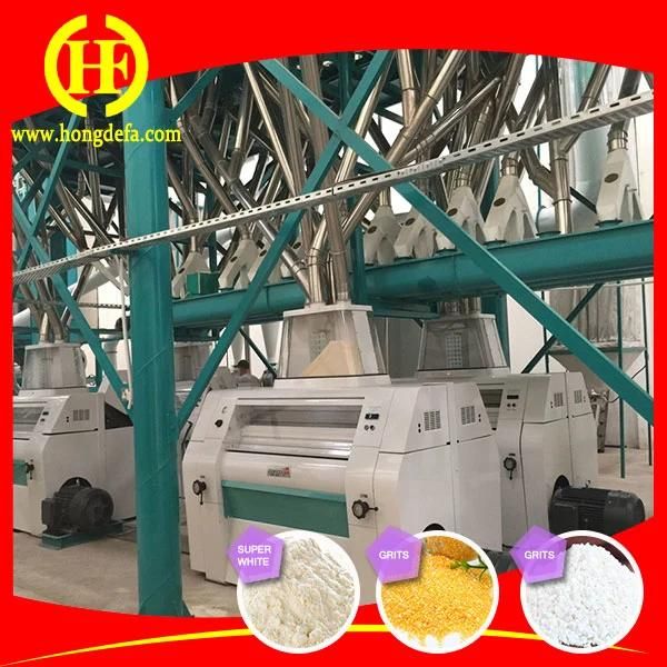 100t Per Day Maize Milling Maize Flour Machine