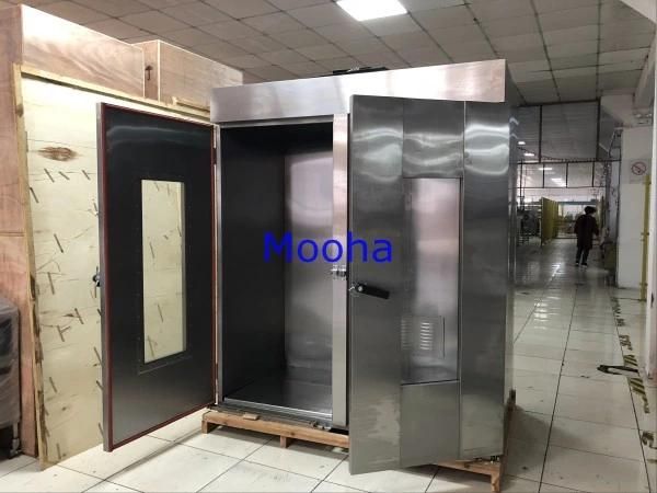 Commercial Bread Dough Proofer High Capacity Baked Food Bakery Production Line Snacks Dough Prover 64 Trays Dough Proofer