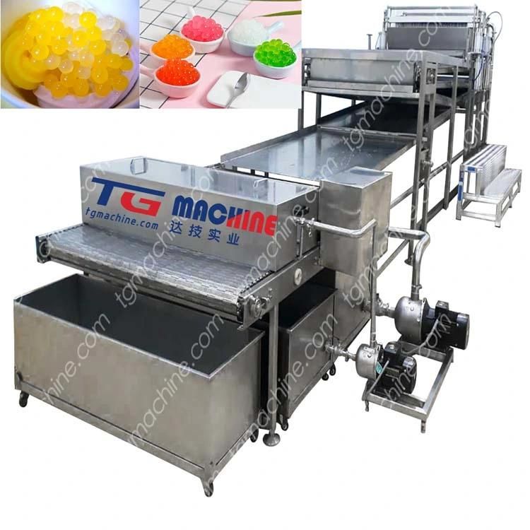 PLC Control Servo Driven Popping Boba Making Production Line