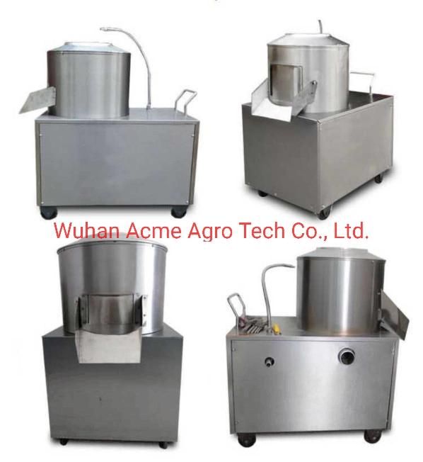 Potato Washing and Peeling Machine