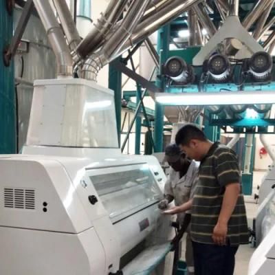 One Ton Per Hour Corn Flour Mill Milling Machine