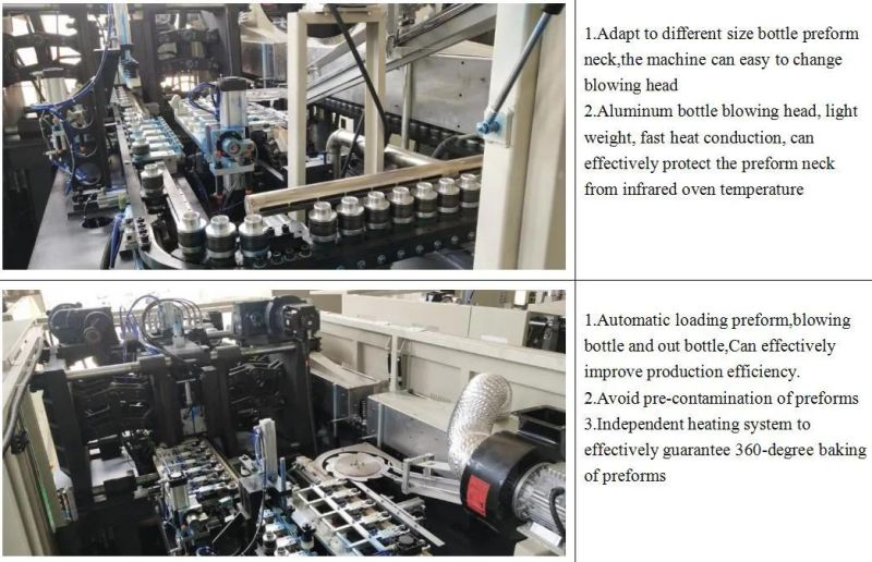 High Bph 2L Pet Bottle Fully Automatic Blow Molding Machine