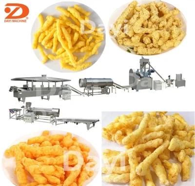 Fully Automatic Corn Snacks Cheetos Making Machinery