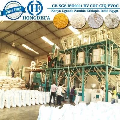 Automotive Maize Flour Mill Machine/Corn Flour Production Line