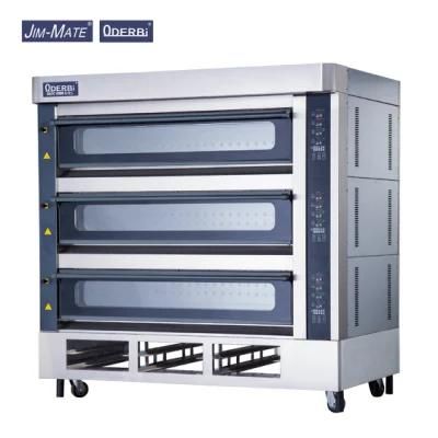 Bakery Equipment 1 Deck 2 Trays Electric Commercial Baking Oven