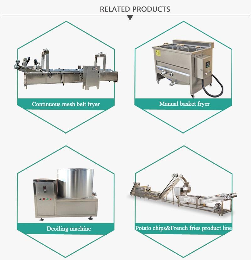 Electric Control Panel Frying Machine for Pork Skin Gas Potato Chips Frying Machine