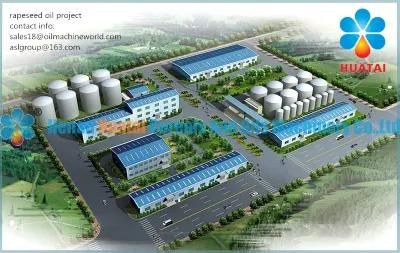 Rapeseed Oil Production Line Rapeseed Oil Press Machine Extraction Refining Filling Plant