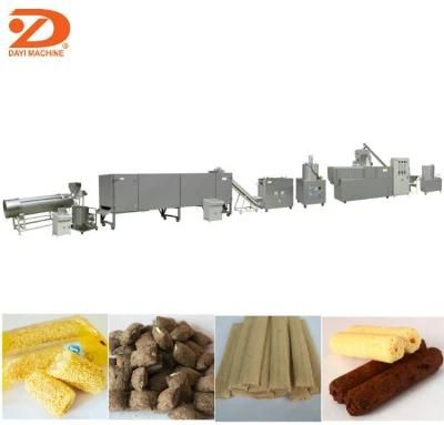 Corn Snacks Food Extruder Machines Puffed Snacks Production Line