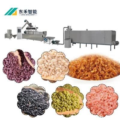 Instant Rice Processing Line/Fortified Rice Machine Extruder /Artificial Rice Production ...