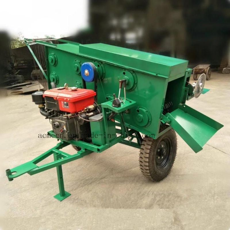 Mobile Sugarcane Leafs Stripping Machine / Sugarcane Leafs Peeler