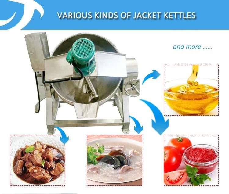 High Quality Jacketed Kettle Steam Pot Cooking Pot