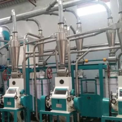 Zambia Breakfast Meal Roller Meal Market Maize Flour Milling Machines