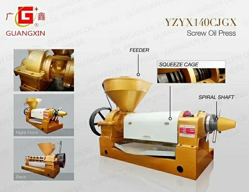 Soybean, Peanut, Sunflower Oil Press Machine