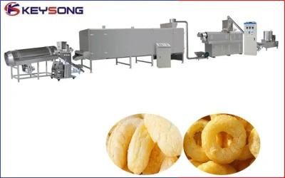 Extruded Corn Ring Puff Snack Processing Plant