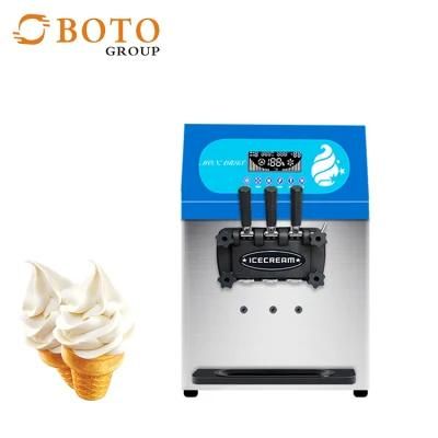 Bt-36etb Wholesale Ice Cream Machine Boto Soft Ice Cream Machine