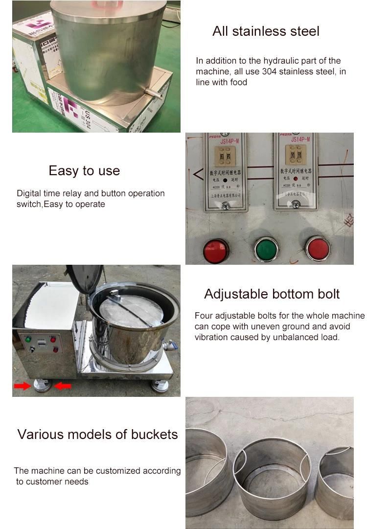 Deoiling Machinen Oil Dump Machine Deoiler Machine