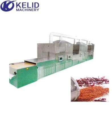 Spice Pepper Red Chili Powder Dryer Microwave Drying Machine