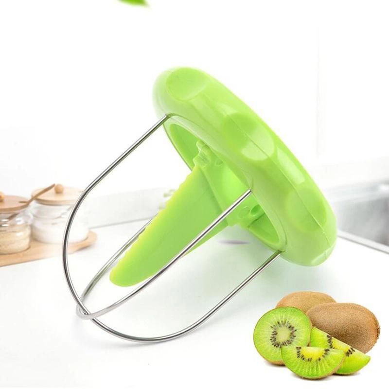 Stainless Steel Kiwi Cutter Peeler Slicer Knife Fruit Splitter Kitchen Tools Gadgets Esg11945