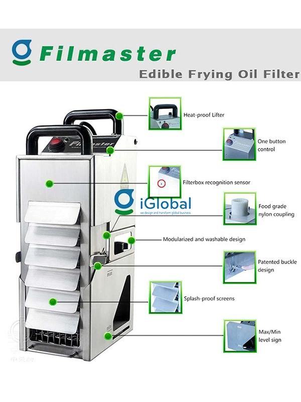 Frying Oil Filter Machine From China Factory