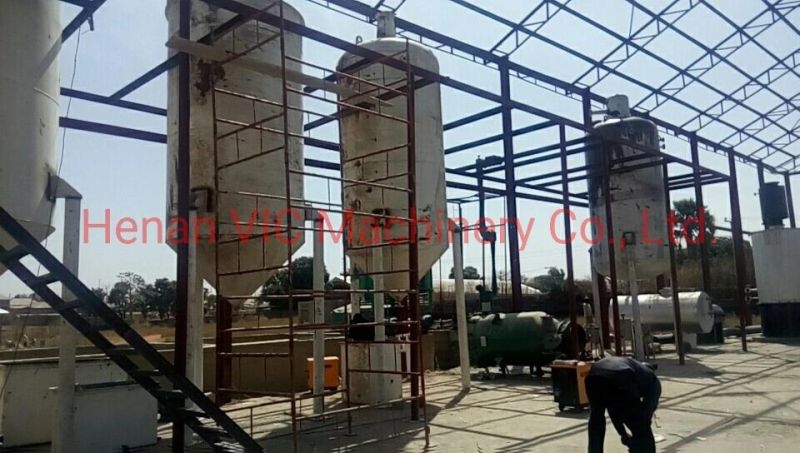 Oil crop seed oil production line