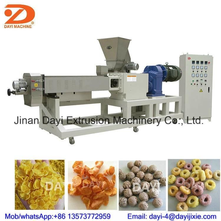 Corn Flakes Cereal Snacks Machine Production Line