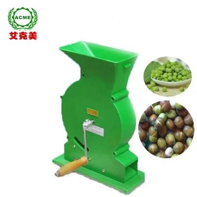 Fresh Lotus Nut Sheller Maker Manual Green Lotus Seed Peeling Machine