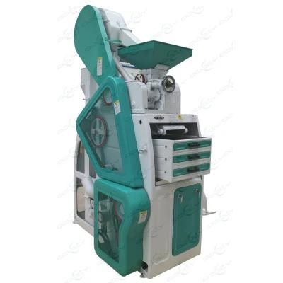 600kg/H Diesel Engine Small Rice Mill Grain Processing Machine