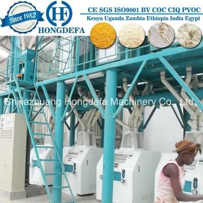 Maize Flour Milling Machine Roller Meal Making