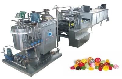 Fully-Automatic Fruit Jelly Candy Lollipop Hard Candy Production Line