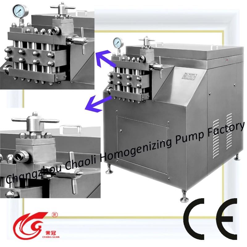 Middle, High Pressure Homogenizer for Ice Cream