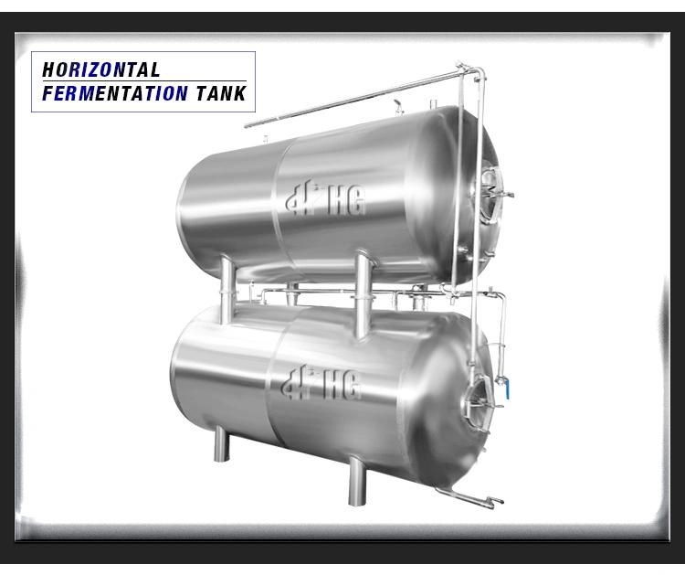 500L Ale Beer Fermentation Tank 304 Stainless Steel Barrel with Hydraulic