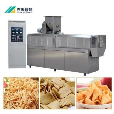 Frying Bugle Snack Food Processing Line Crispy Bugle Chips Snack Food Processing Machine ...