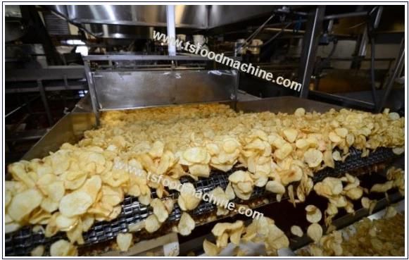 Potato Chips Processing Machine Line Potato Crisp Making Machine