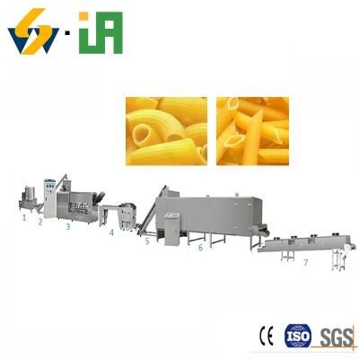 Industrial Automatic Macaroni Pasta Production Making Extruder Processing Machine Line