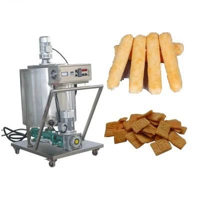 Chocolate Jam Core Filled Snack Food Making Machine Corn Snack Machine