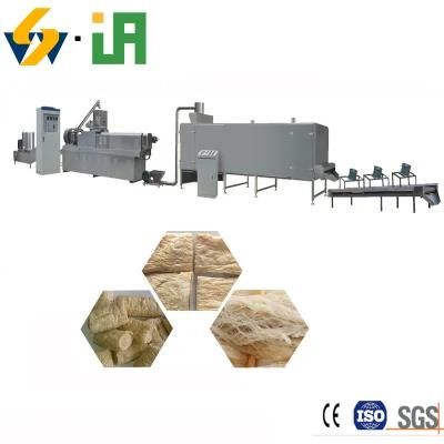 Textured Soya Meat Soya Nuggets Manufacture Machine Extrusion Production Line