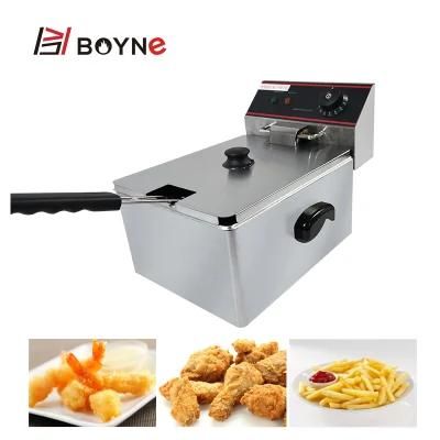 Commercial 6L Electric Single Tank Fryer