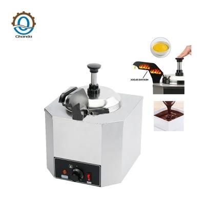 Heating Nachos Cheese Warmer Chocolate Sauce Warmer Tank Machine