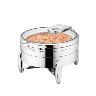 Round Chafing Dish - Big Window