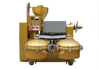 High Quality Spiral Vegetable Oil Press with Precision Oil Filter