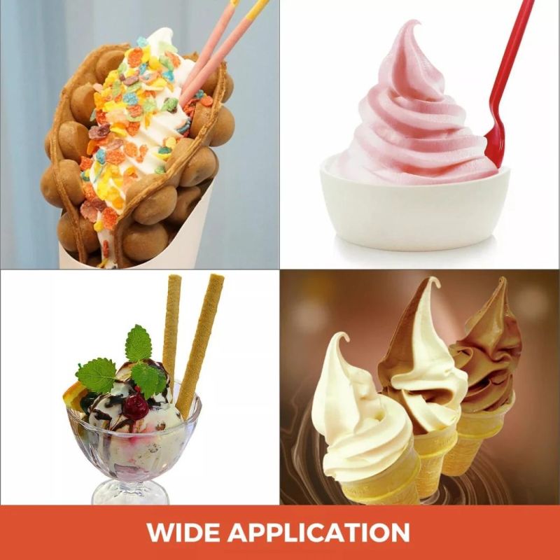 3 Flavor Soft Ice Cream Machine Soft Serve Ice Cream Making Machine Factory Price