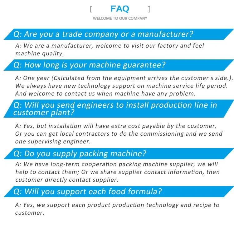 2021 Breakfast Cereal Making Machinery Line