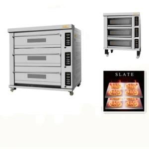 Best Price Gas Three Deck Nine Tray Oven with Good Sale