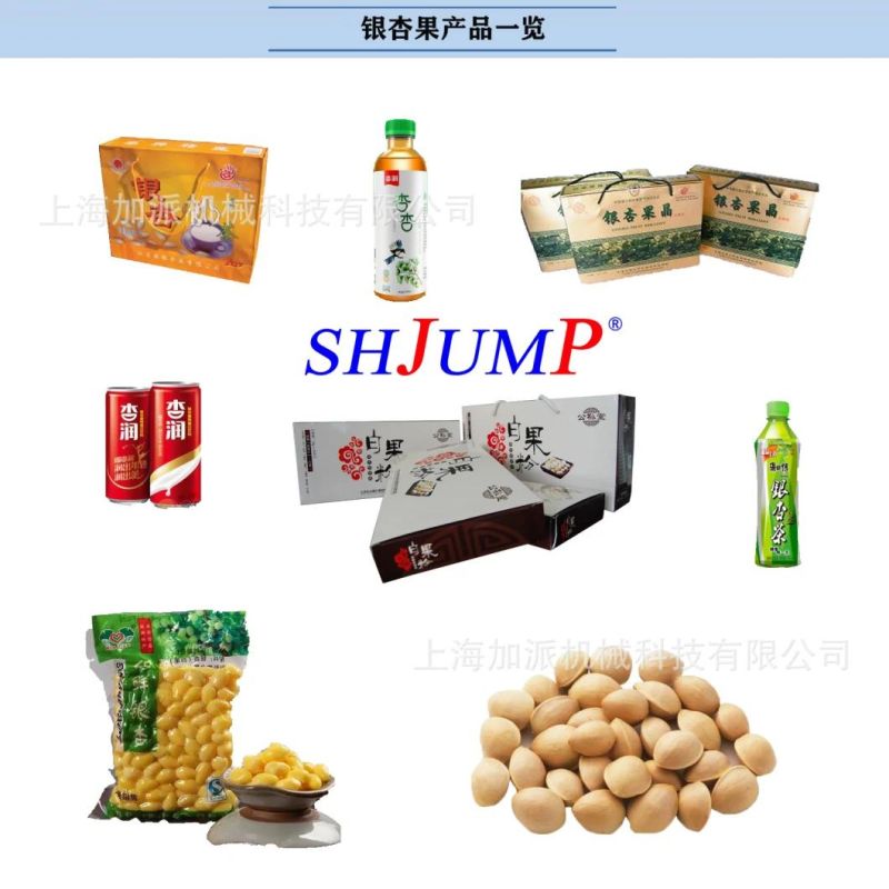 Ginkgo Juice Processing Equipment Canned Ginkgo Dryed Ginkgo Macking Machine and Production Line