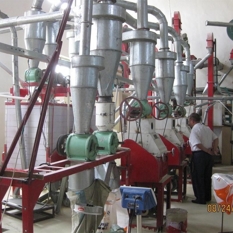 Maize Milling Machine with Flour Packaging Machine